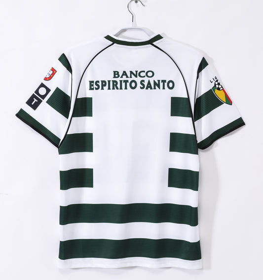 Sporting CP Home Shirt 2001–2003 (Ronaldo 28)