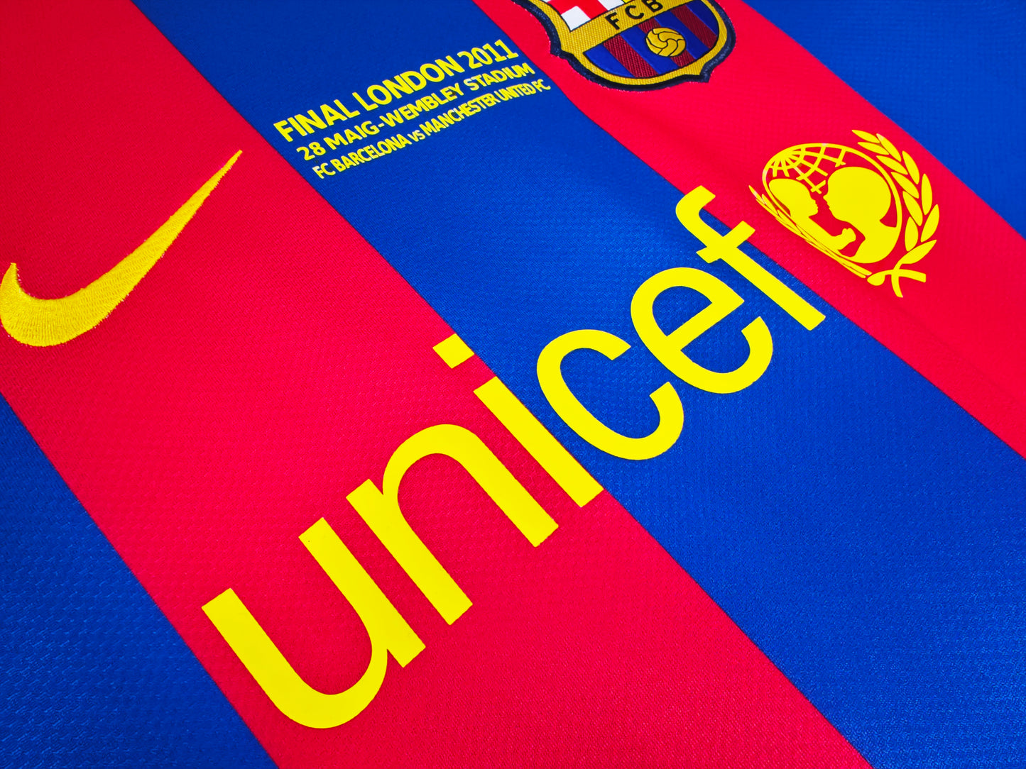 Barcelona Home 2010/11 – UCL Final Edition