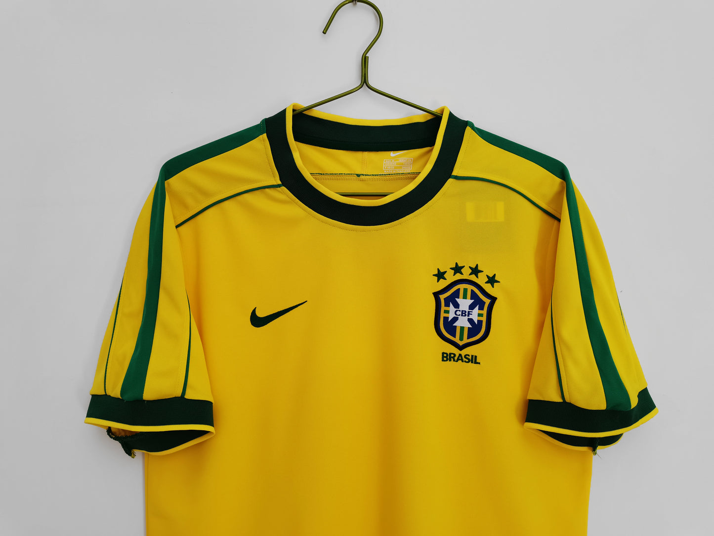 Brazil Home Shirt 1998 (Ronaldo 9)