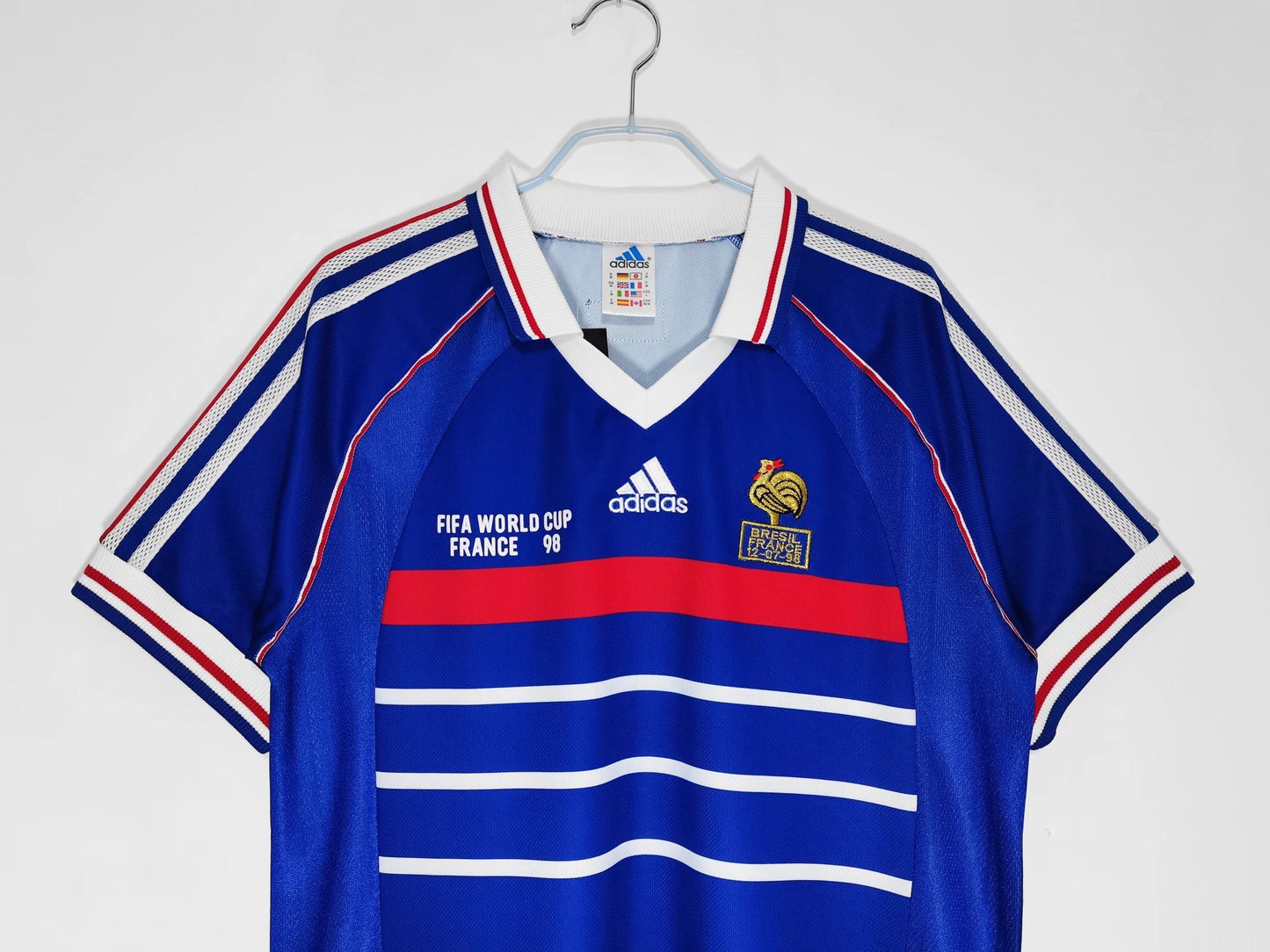 France Home Shirt 1998 (Zidane 10)