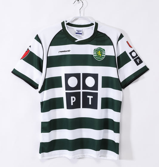 Sporting CP Home Shirt 2001–2003 (Ronaldo 28)